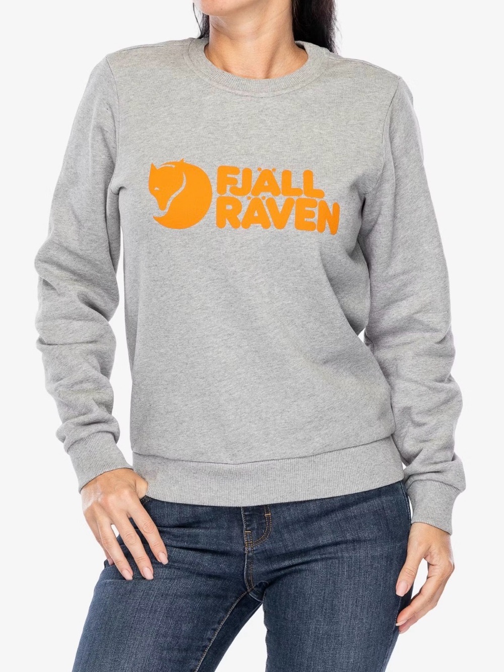 Fjall Raven Logo Crew Neck Sweatshirt 💯% cotton Women’s size Medium